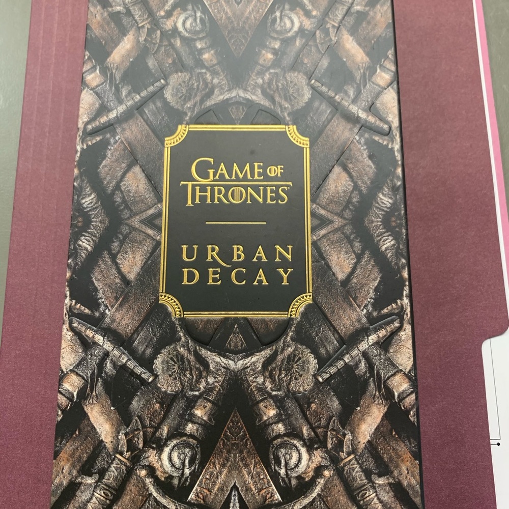 Urban decay Game of Thrones Eyeshadow palette BNIB